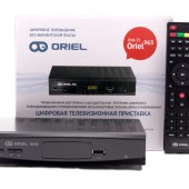 Ресивер эфирный HD ORIEL 963 (DVB T2)